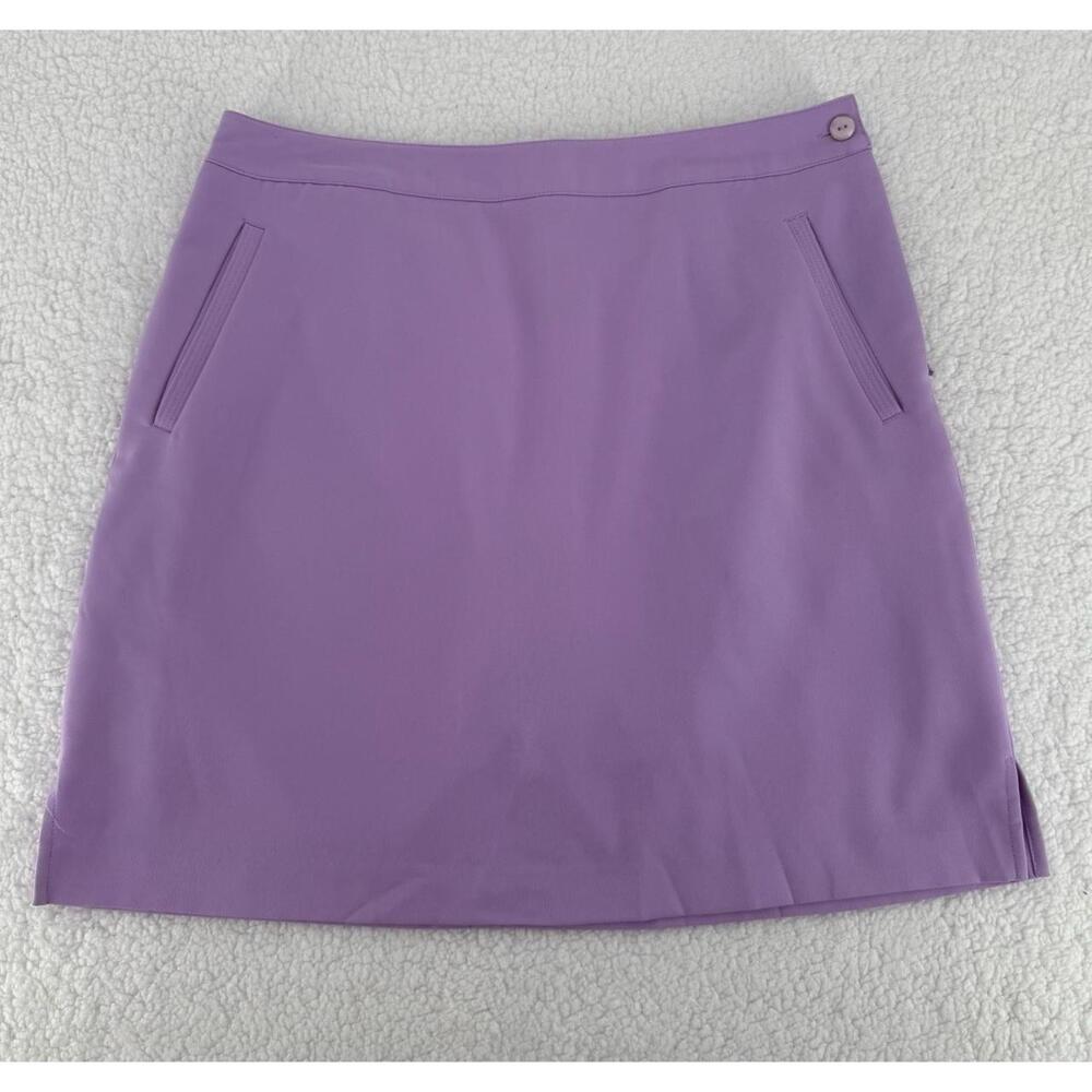 EP‎ Pro Purple Button Detail Side Pockets Golf Skirt Skort Womens Size 10